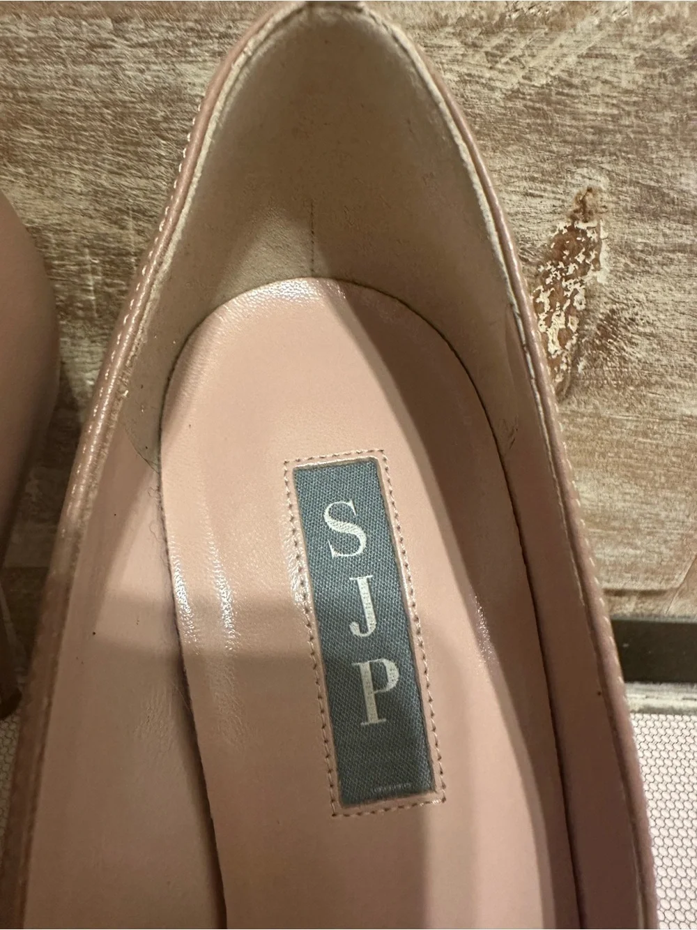 SJP by Sarah Jessica Parker Tan Pointed-Toe Pumps